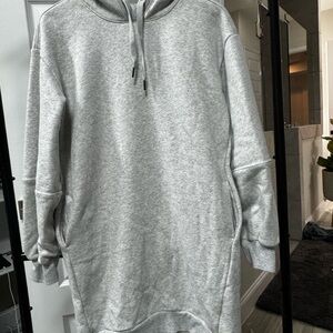 Zella Women’s Gray Hoodie Sweater Dress